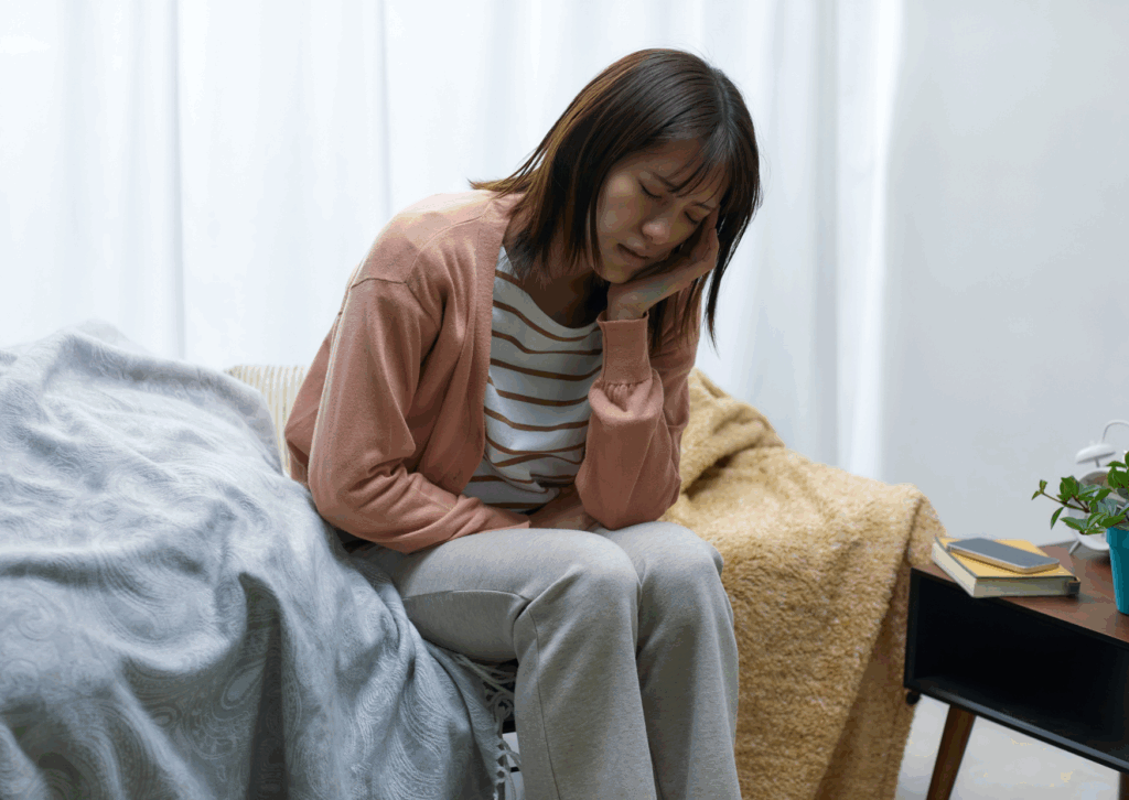 自生ホルモン(エストロゲン)の減少